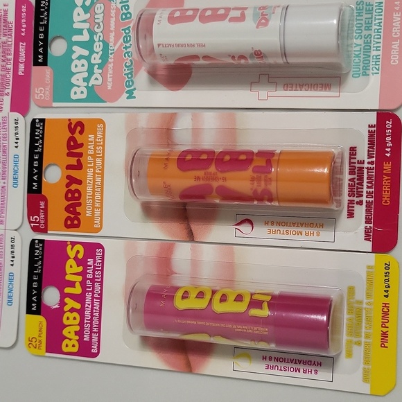 Maybelline Baby Lips Moisturizing Balm Collection- Now 8 Pack - Picture 6 of 9